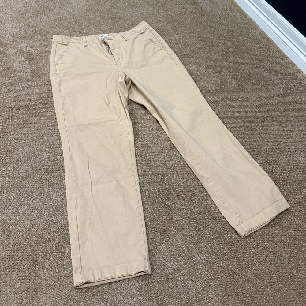 L.L. Bean Favorite Fit Straight Chino Pants